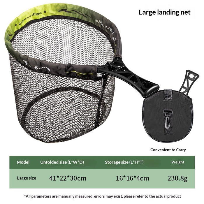 Foldable Landing Net — Small or Large
