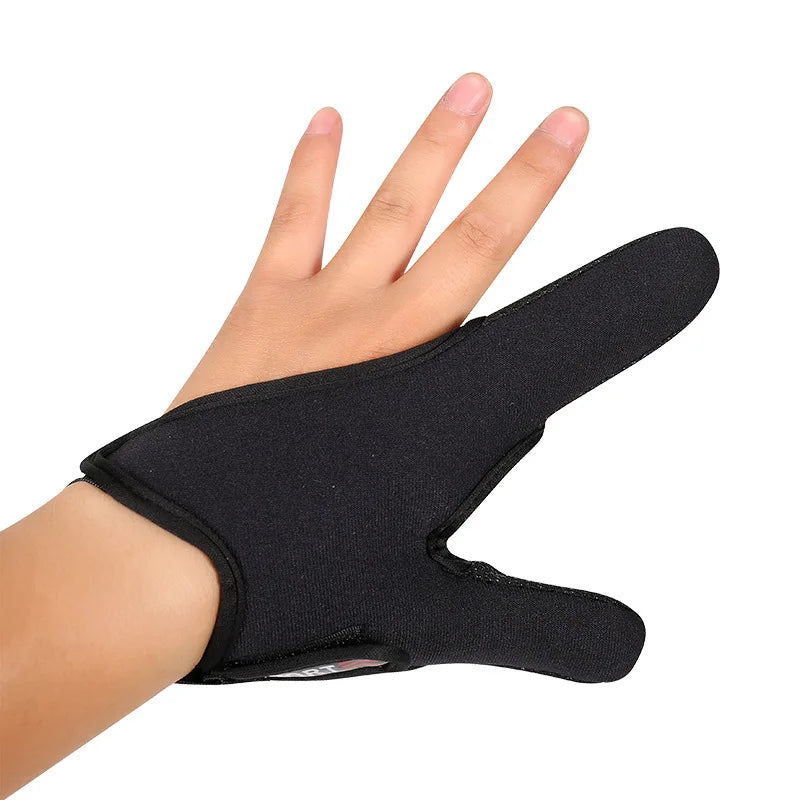 Two-Finger Fishing Casting Gloves