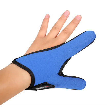 Two-Finger Fishing Casting Gloves