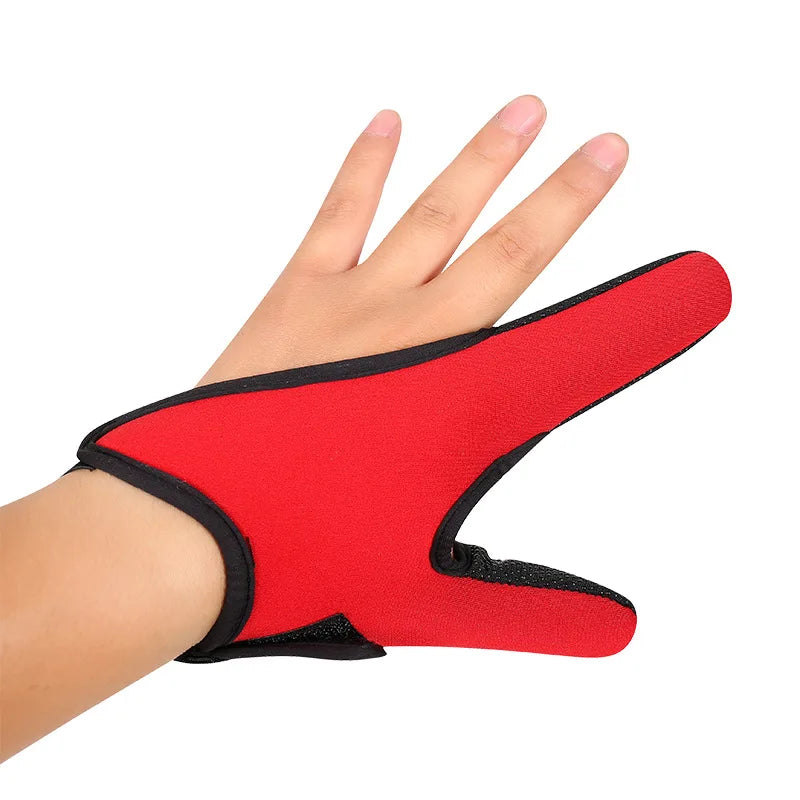 Two-Finger Fishing Casting Gloves