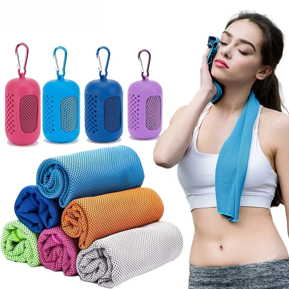 Quick-Dry Outdoor Cooling Towel — 30 × 80 cm