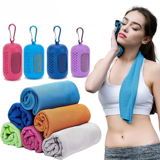 Quick-Dry Outdoor Cooling Towel — 30 × 80 cm