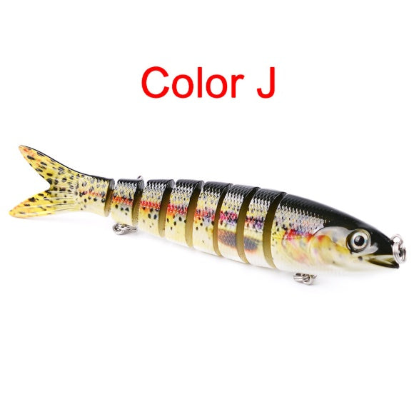 Pike Jointed Swimbait — 13.28 cm, Color J