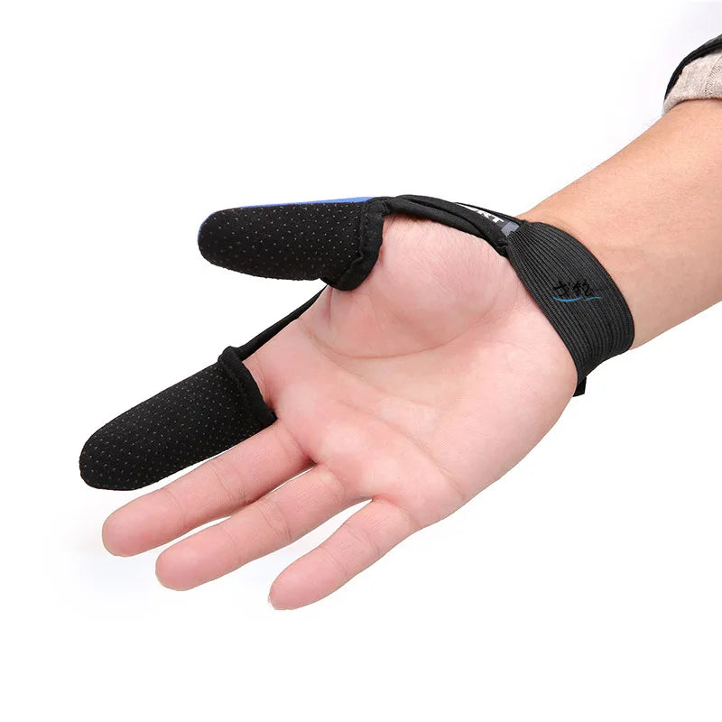 Two-Finger Fishing Casting Gloves