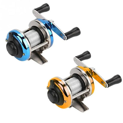 Mini Ice Fishing Reel — Plastic Spool