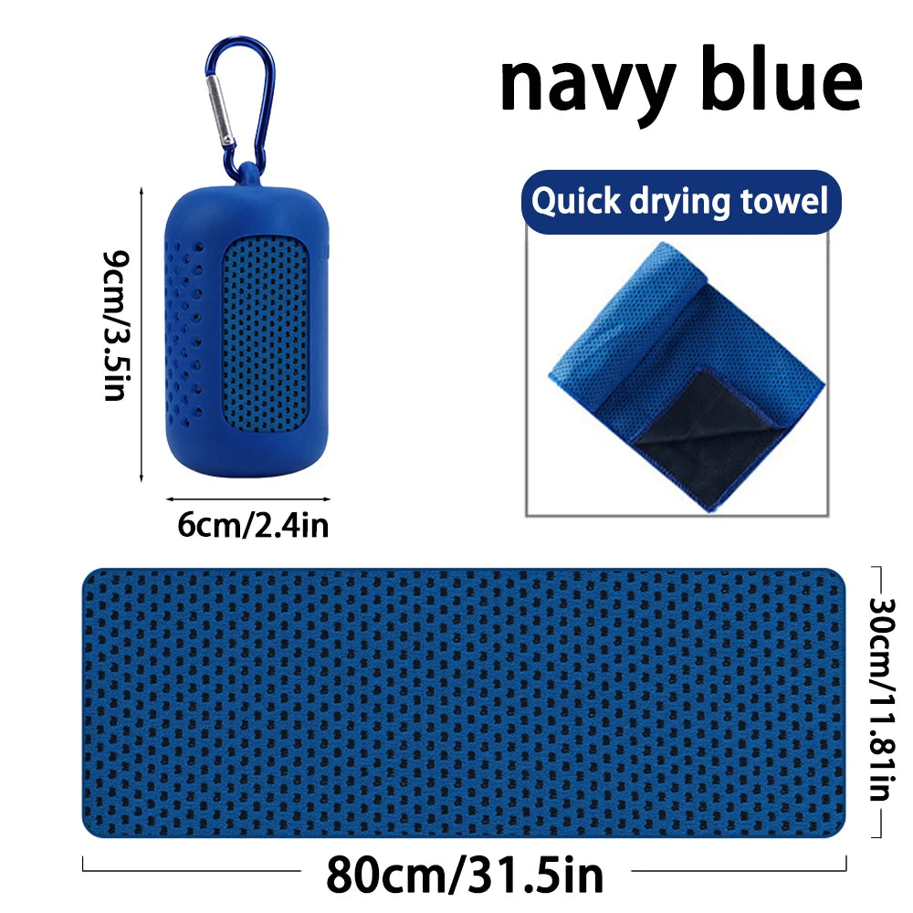 Quick-Dry Outdoor Cooling Towel — 30 × 80 cm