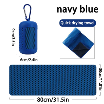 Quick-Dry Outdoor Cooling Towel — 30 × 80 cm