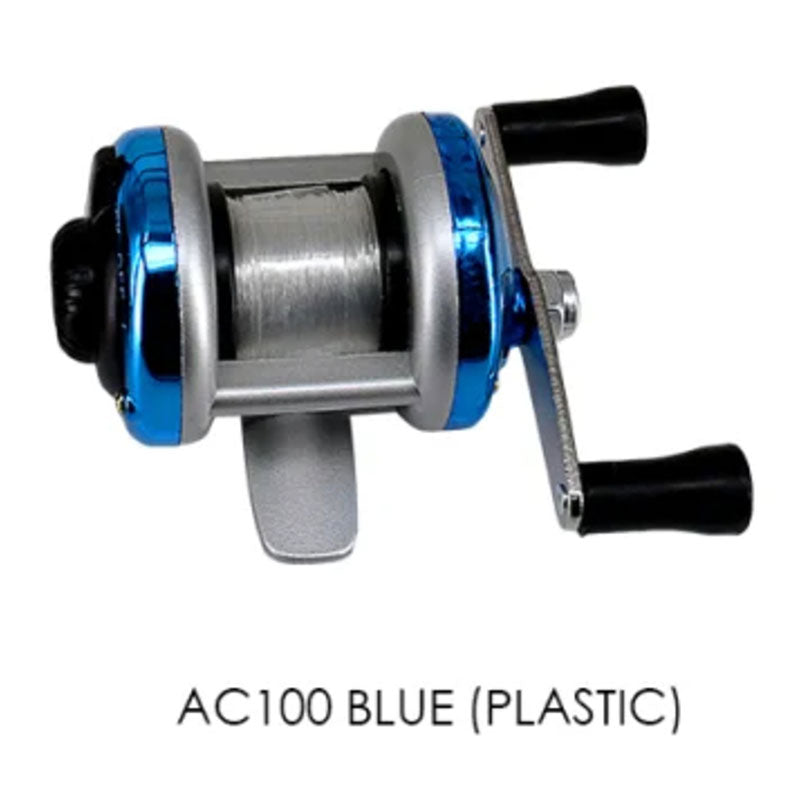 Mini Ice Fishing Reel — Plastic Spool
