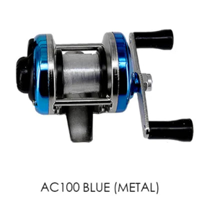 Mini Ice Fishing Reel — Plastic Spool