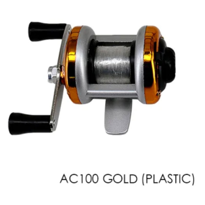 Mini Ice Fishing Reel — Plastic Spool