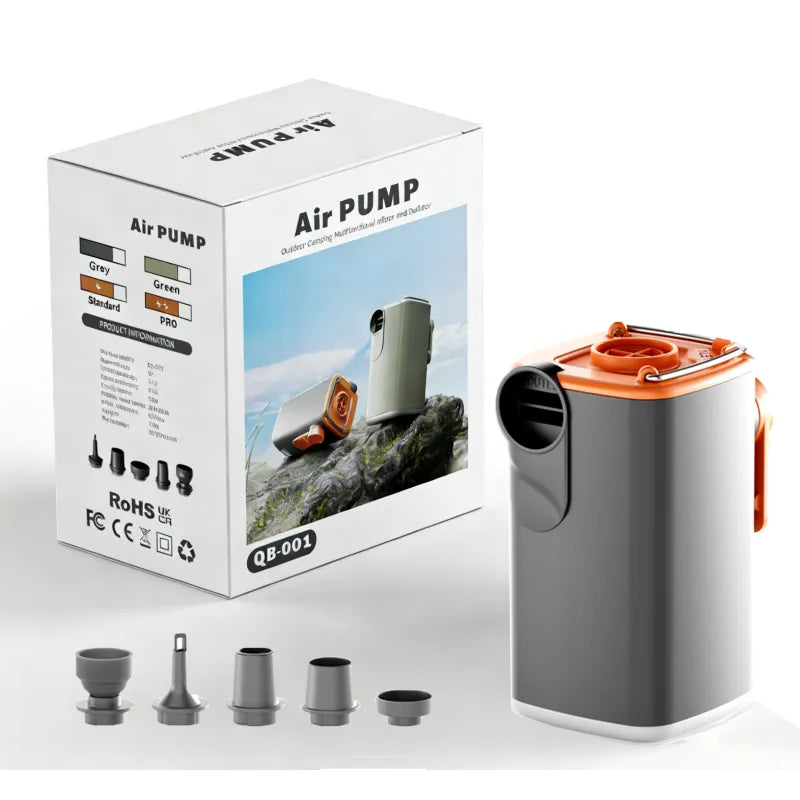 Mini Rechargeable Air Pump for Camping